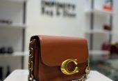 Brown Color Coach Handbag