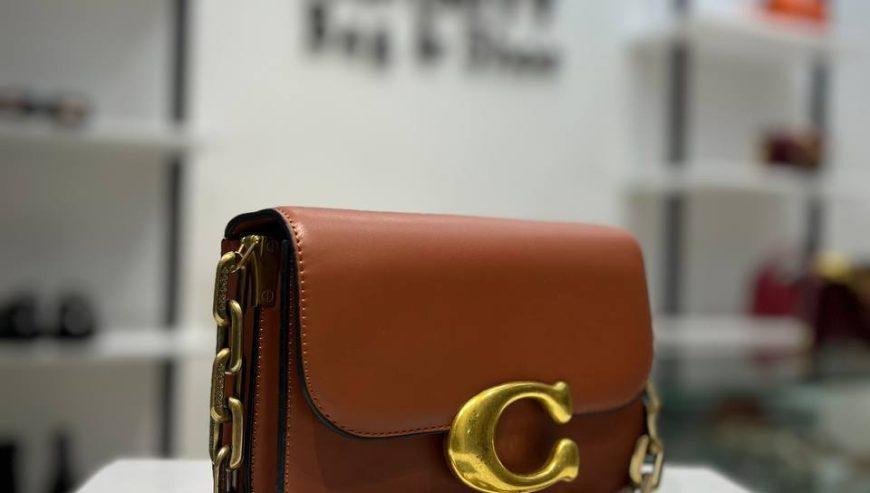 Brown Color Coach Handbag