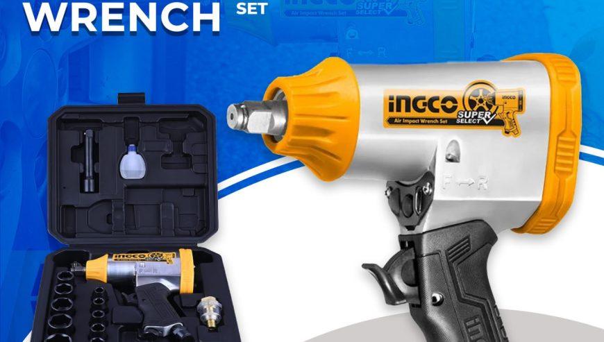 Ingco Air Impact Wrench Set