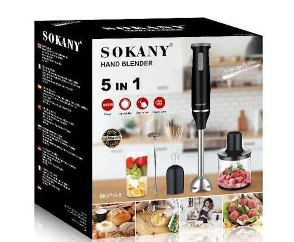 Sokany 5 in 1 Hand Blender