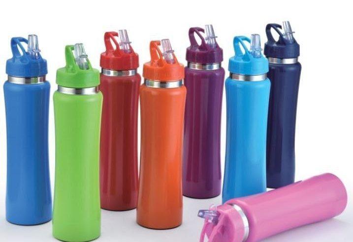 Stainless Steel Water Bottle With Straw