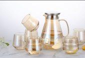 7 Pcs  Glassware Set