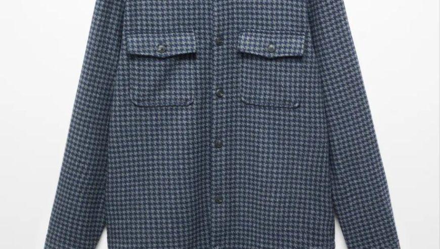 Mango Wool Overshirt