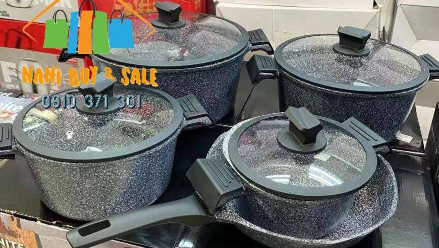 17 Pieces Die-Cast Aluminum Casserole Set