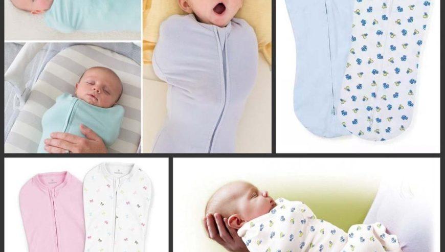 Newborn Baby Zipper Swaddle