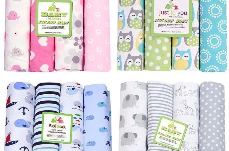 Cotton Newborn Throws Baby Bedsheets